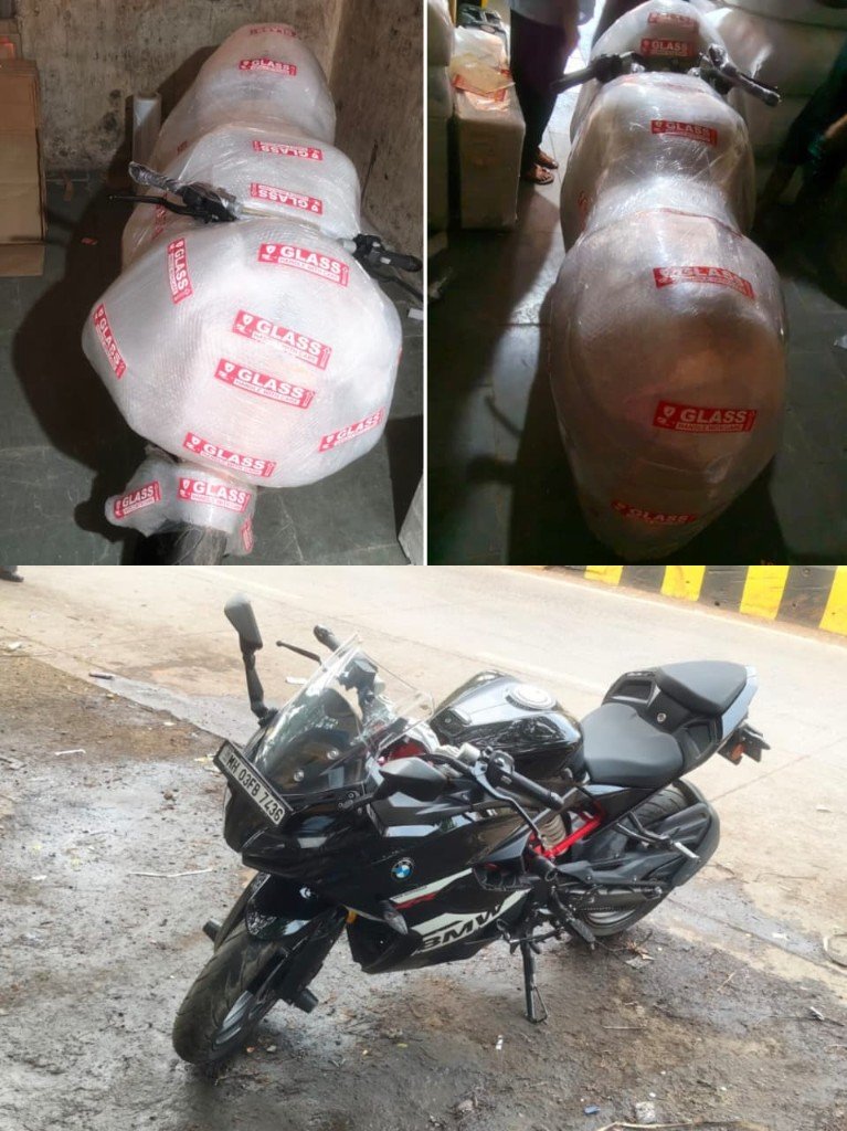 Bike BMW Safe Packing